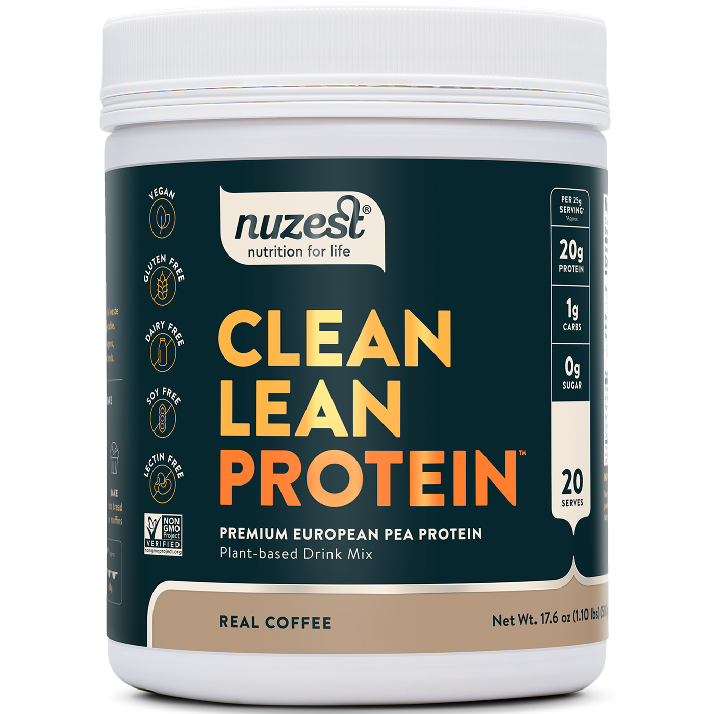 Clean Lean Protein Coffee ings Curated Wellness