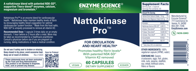 Nattokinase Pro 60 Capsules Curated Wellness