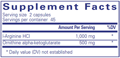 Growth Hormone Support 90 vcaps Curated Wellness