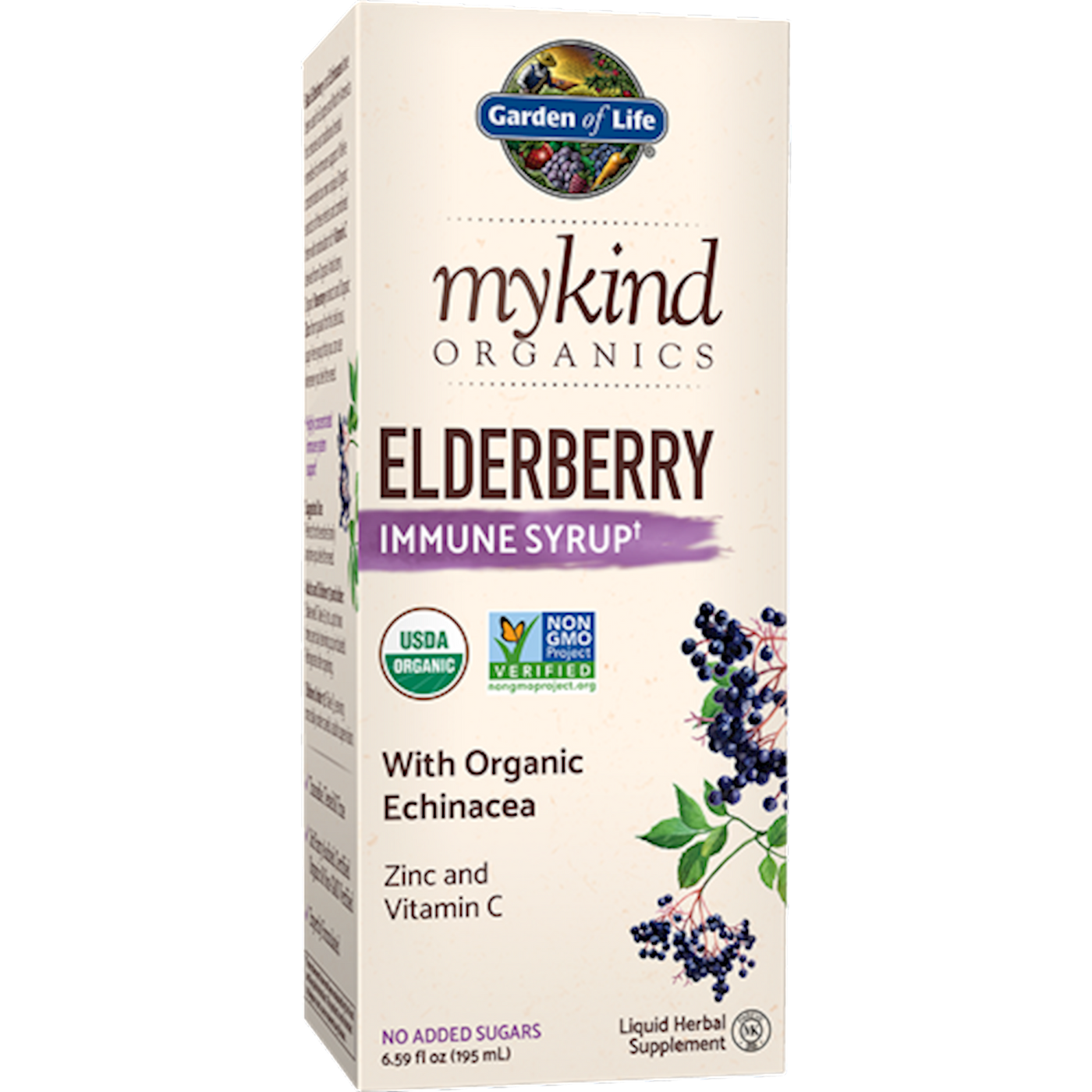 MyKind Org Elderberry Syrup 6.59 fl oz Curated Wellness