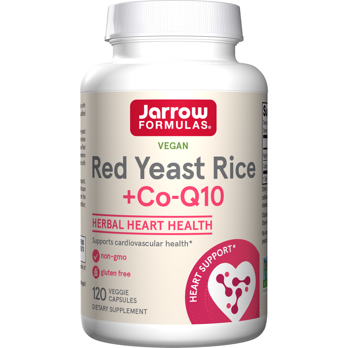 Red Yeast Rice + Co-Q10 120 caps Curated Wellness