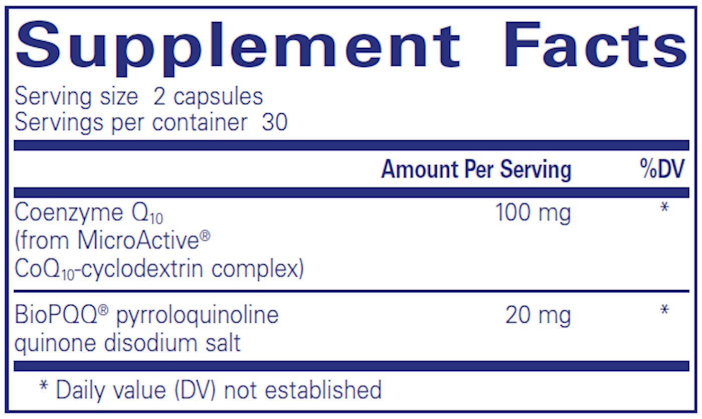 SR-CoQ10 with PQQ  Curated Wellness