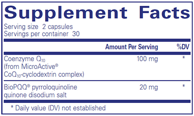 SR-CoQ10 with PQQ  Curated Wellness