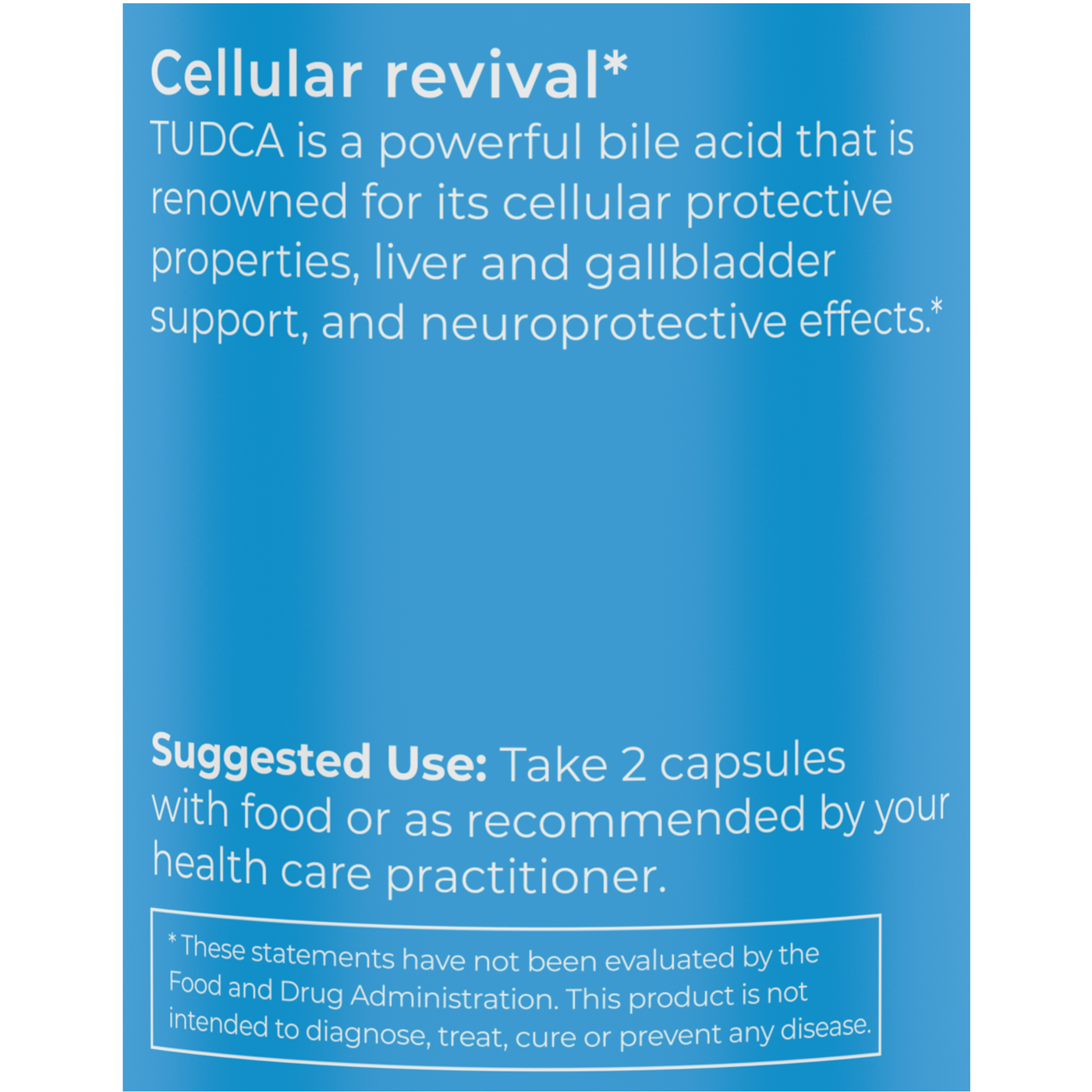 TUDCA 60 gelcaps Curated Wellness