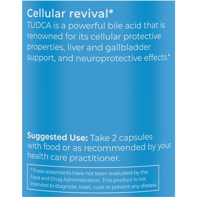 TUDCA 60 gelcaps Curated Wellness