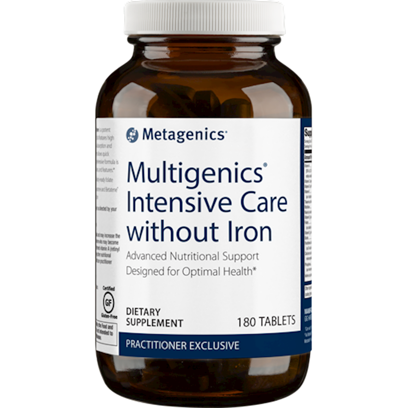 Multigenics Int, Care w/out Iron 180t Curated Wellness