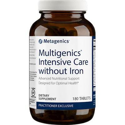 Multigenics Int, Care w/out Iron 180t Curated Wellness