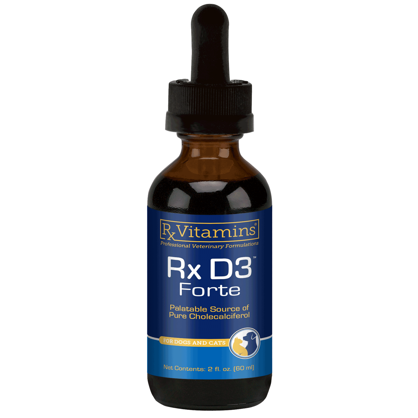 Rx D3 Forte 2 fl oz Curated Wellness