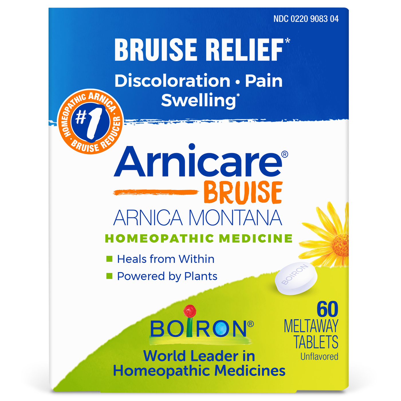 Arnicare Bruise Tablets 60 ct Curated Wellness