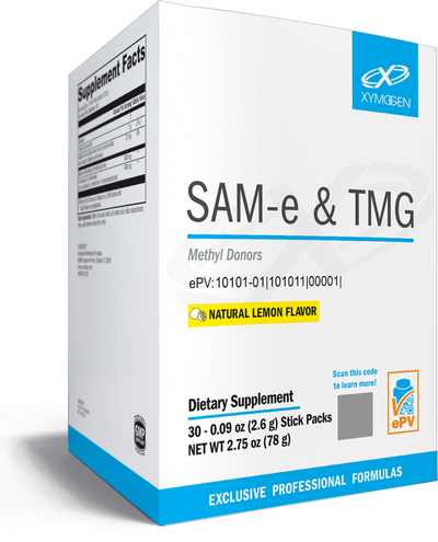 SAM-e & TMG Lemon  packets Curated Wellness