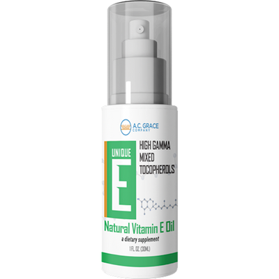 Unique E Tocopherol Oil 1 fl oz Curated Wellness