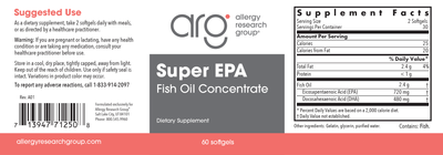 Super EPA 60 gels Curated Wellness