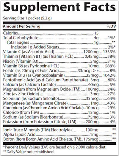 Power Pak Cherry Lime 30 packets Curated Wellness