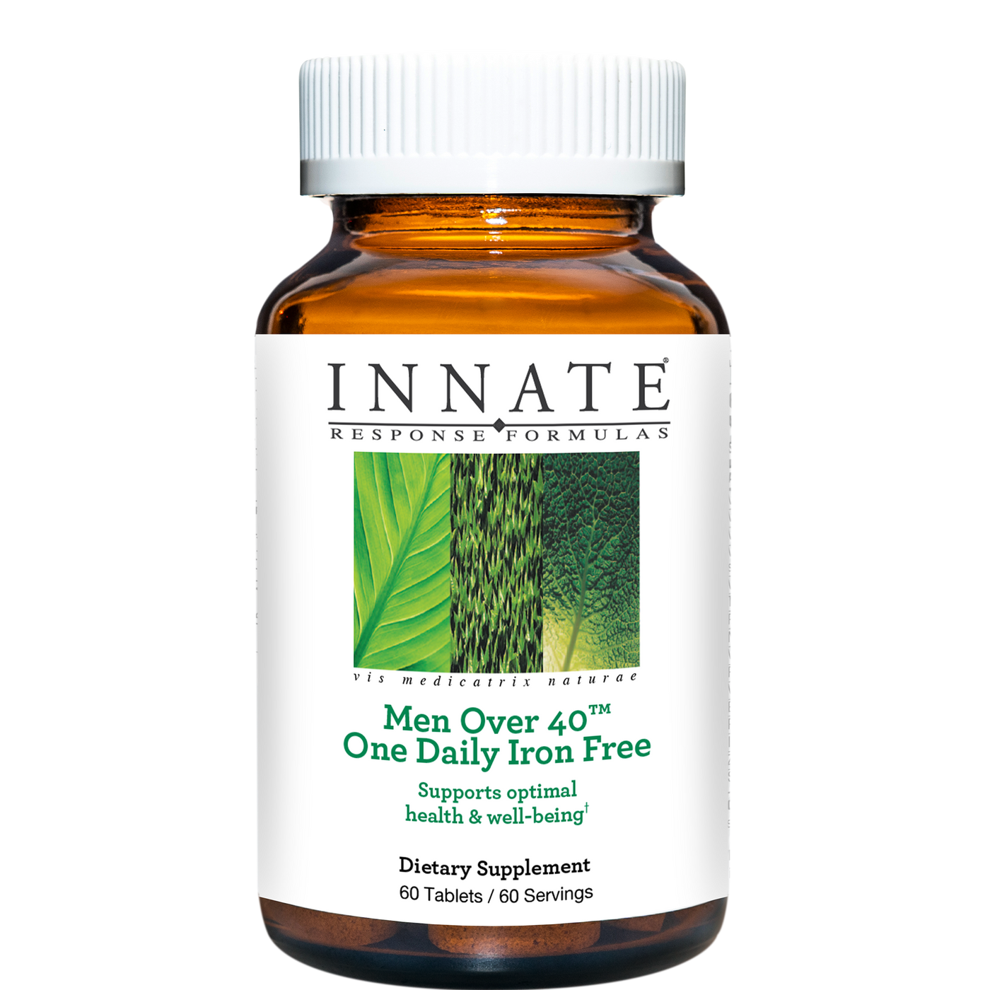 Men Over 40 One Daily Iron Free 60 tabs Curated Wellness