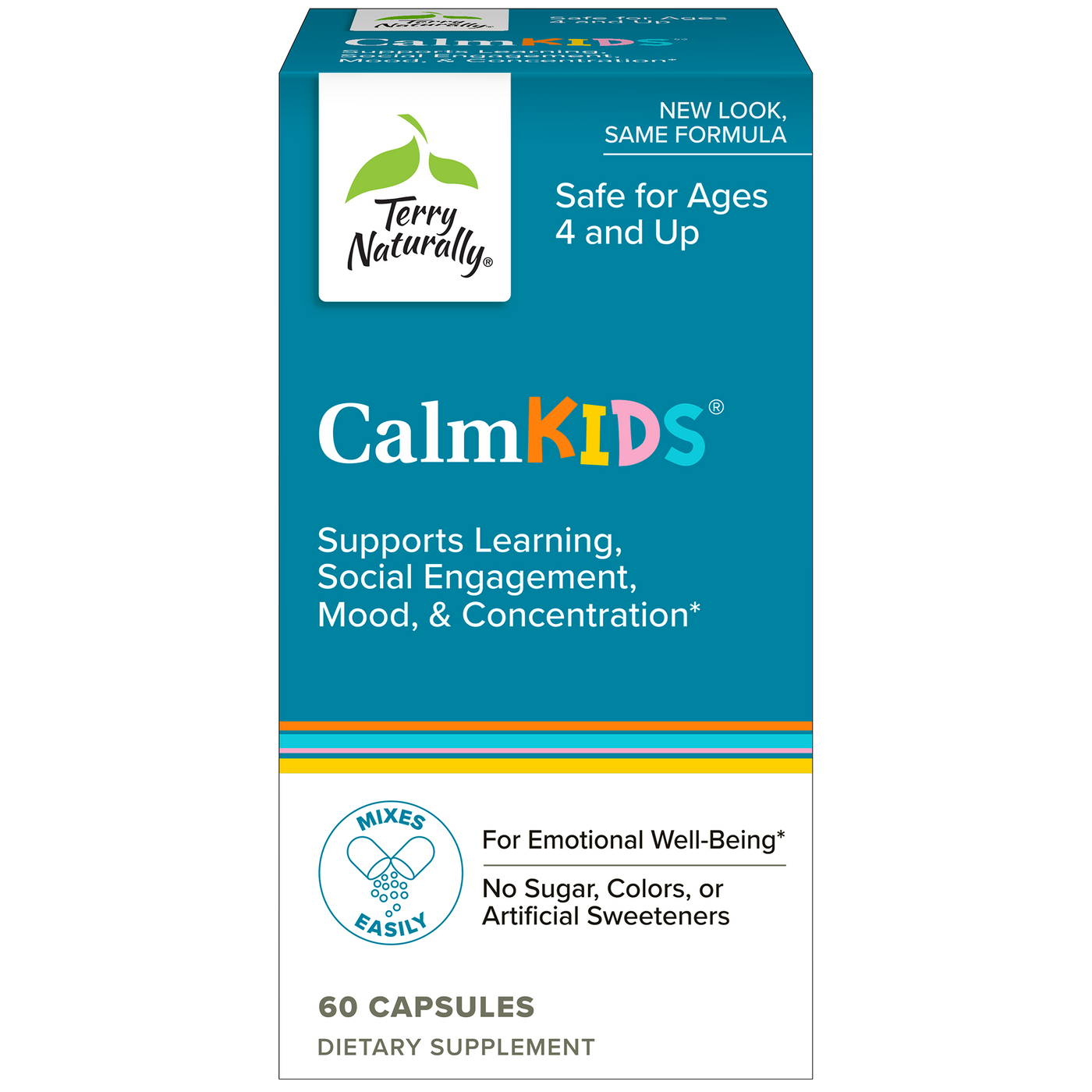 Calm Kids 60 Caps Curated Wellness