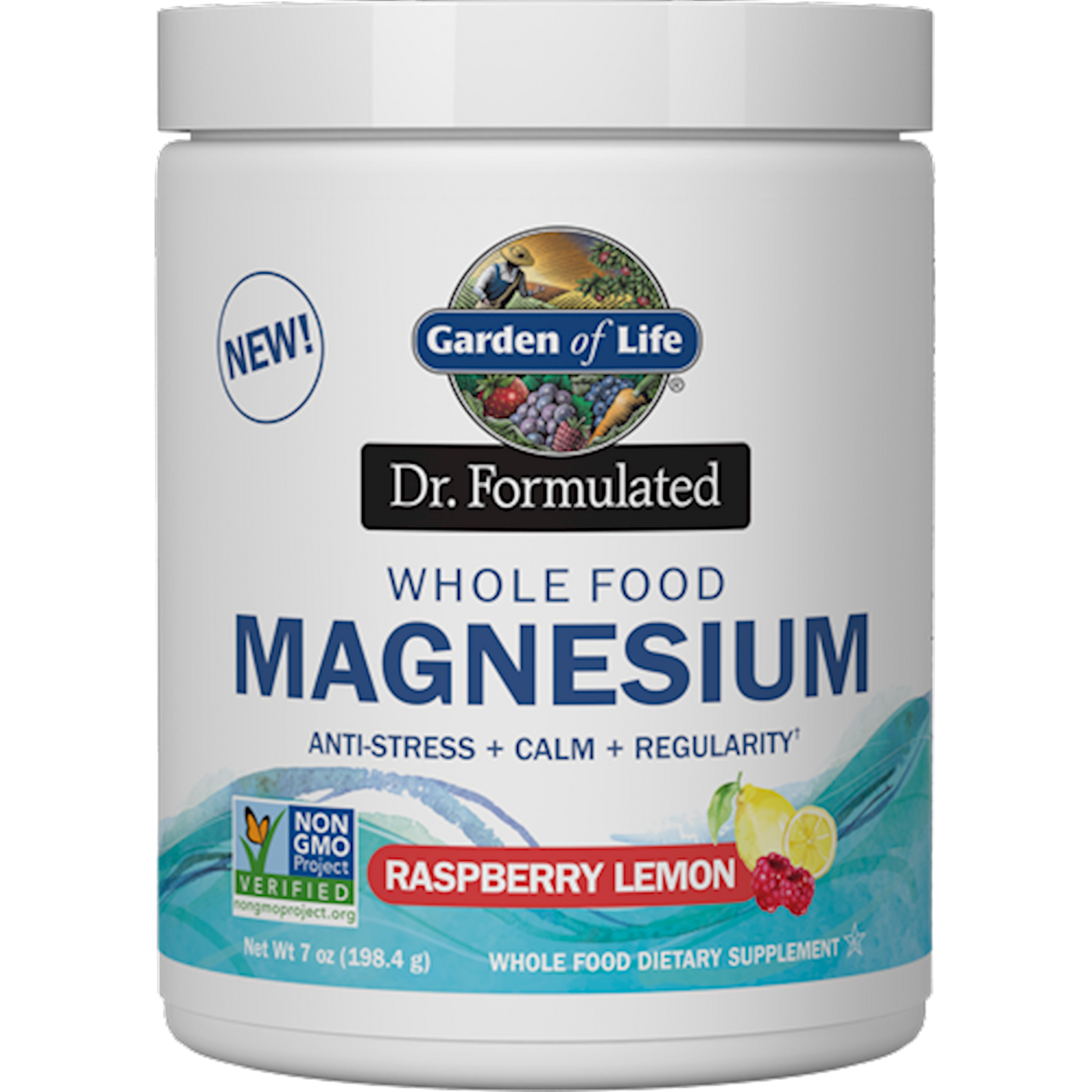 Dr. Formulated Magnesium Rasp Lem 7oz Curated Wellness