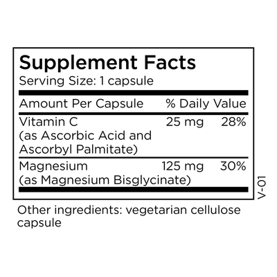 Magnesium Glycinate 90 cap Curated Wellness