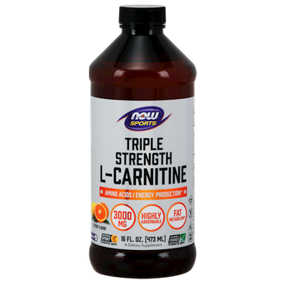 Liquid L-Carnitine 3000 mg 16 fl oz Curated Wellness