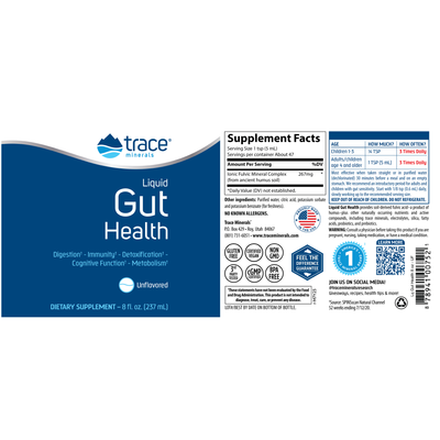 Liquid Gut Health 8 oz Curated Wellness