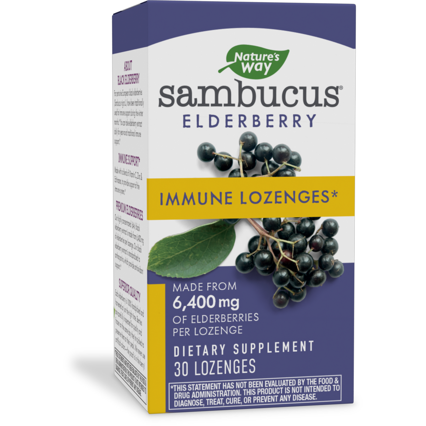 Sambucus Immune System Lozenges  Curated Wellness