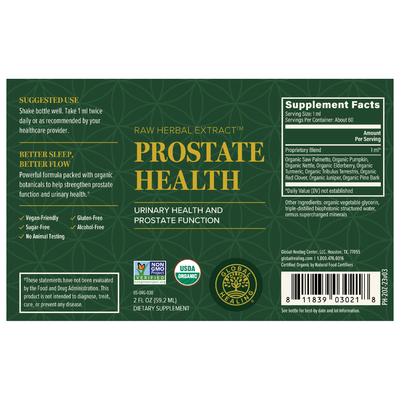 Prostate Health  liquid Curated Wellness