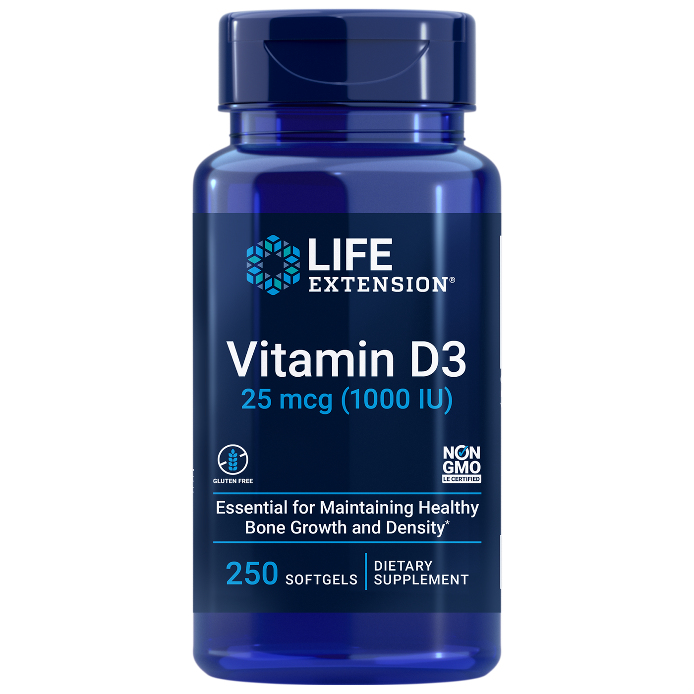 Vitamin D3 1000 IU  Curated Wellness