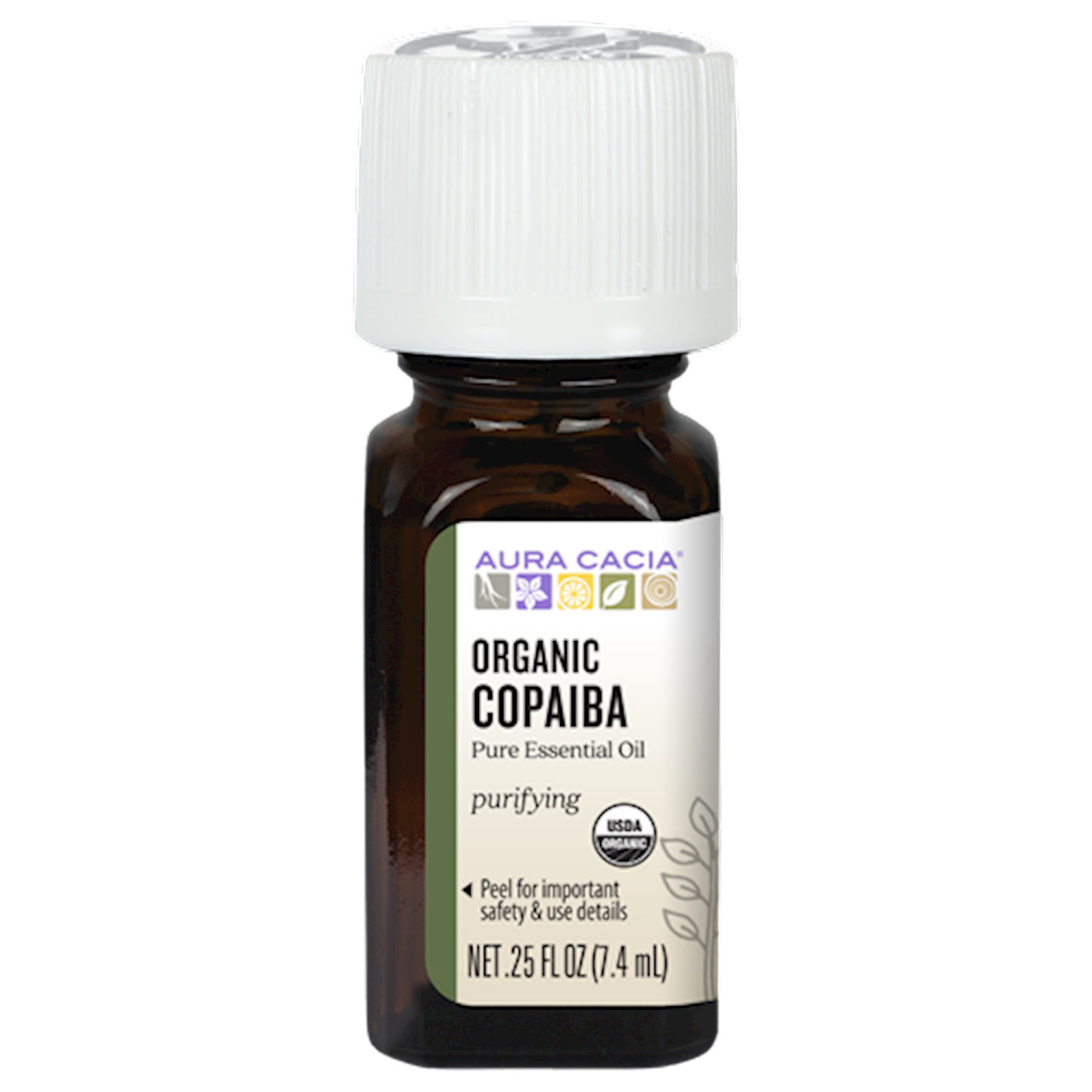 Copaiba Organic Essential Oil .25 fl oz Curated Wellness