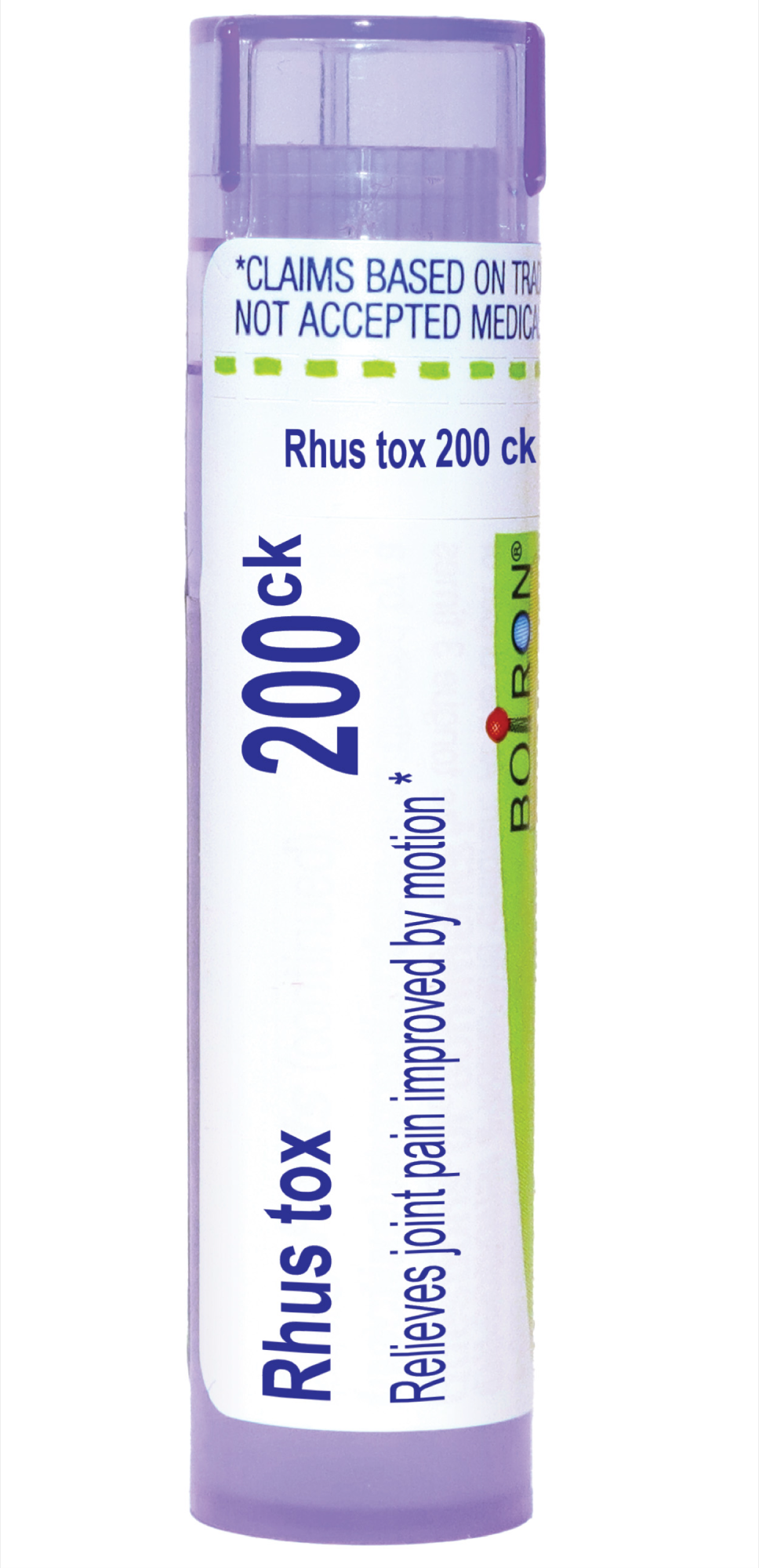 Rhus toxicodendron 200CK 80 plts Curated Wellness