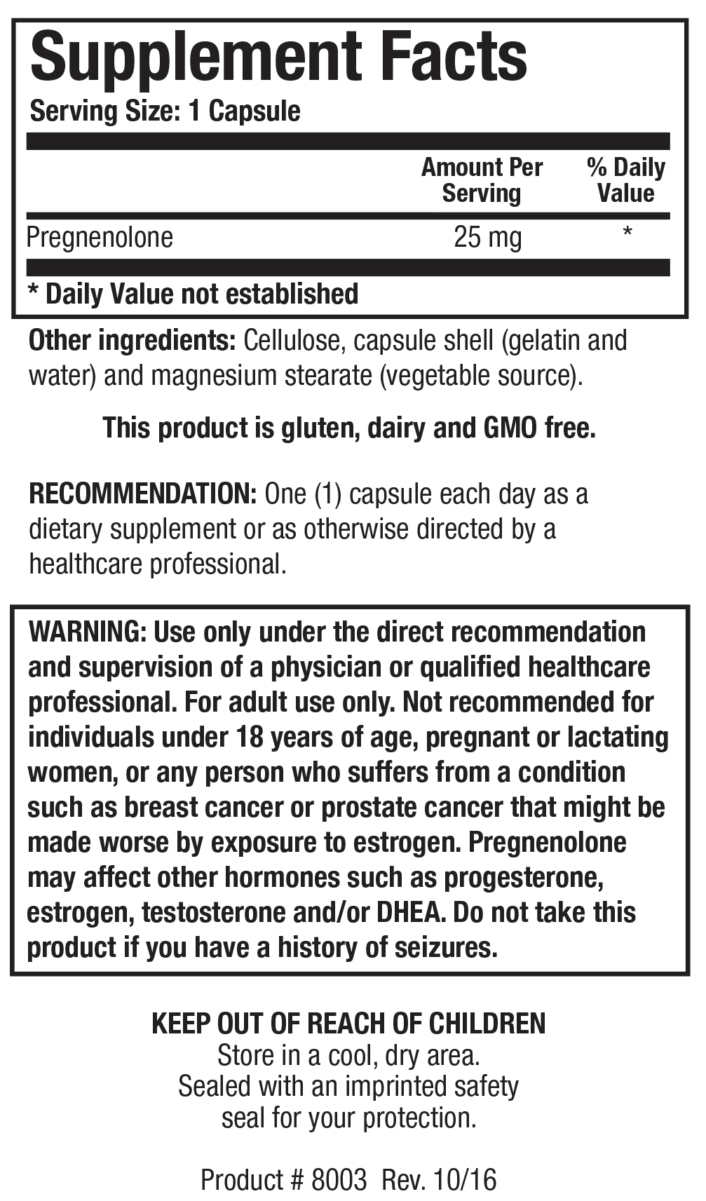 Pregnenolone 25