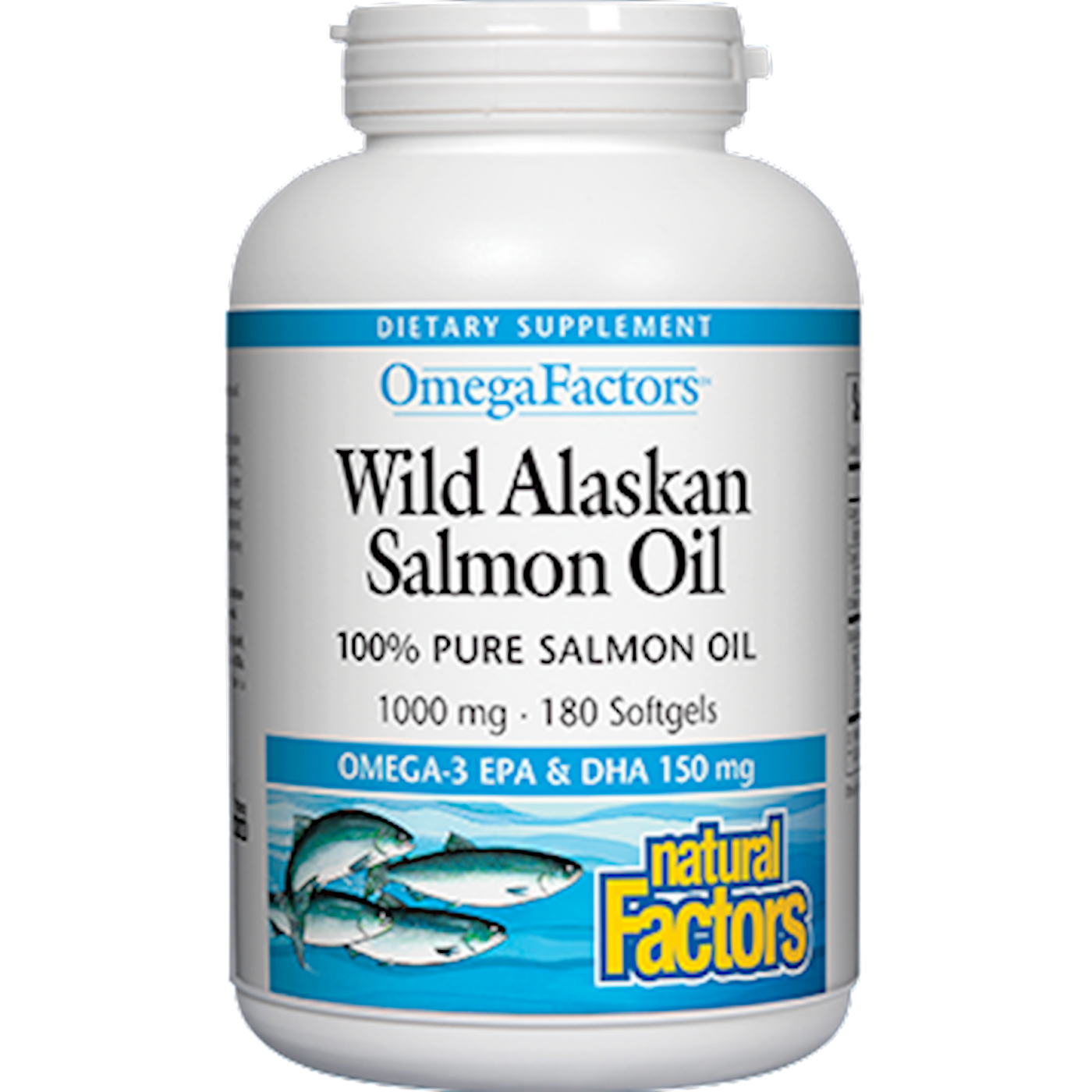 Wild Alaskan Salmon Oil 1000 mg 180 gels Curated Wellness