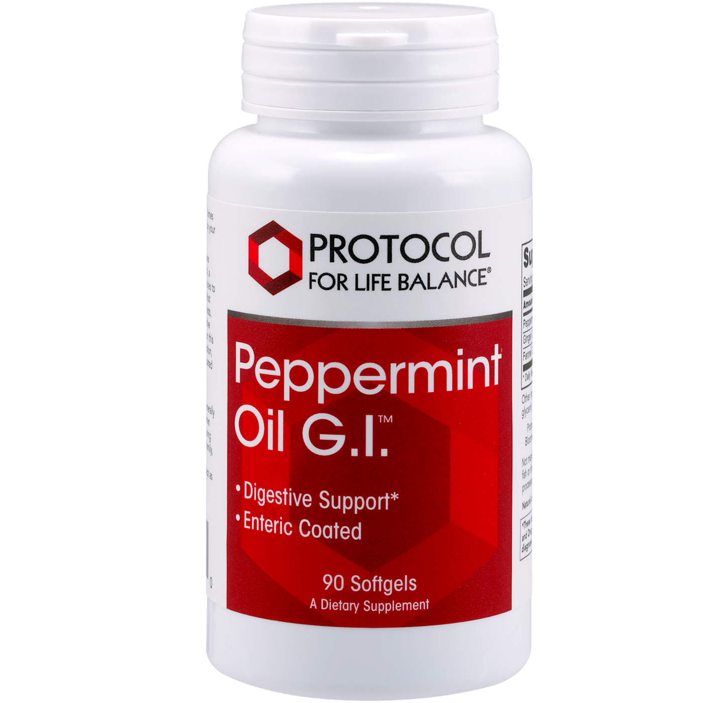 Peppermint Oil G.I. 90 gels Curated Wellness