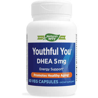 Youthful You * DHEA 5 mg 60 caps Curated Wellness