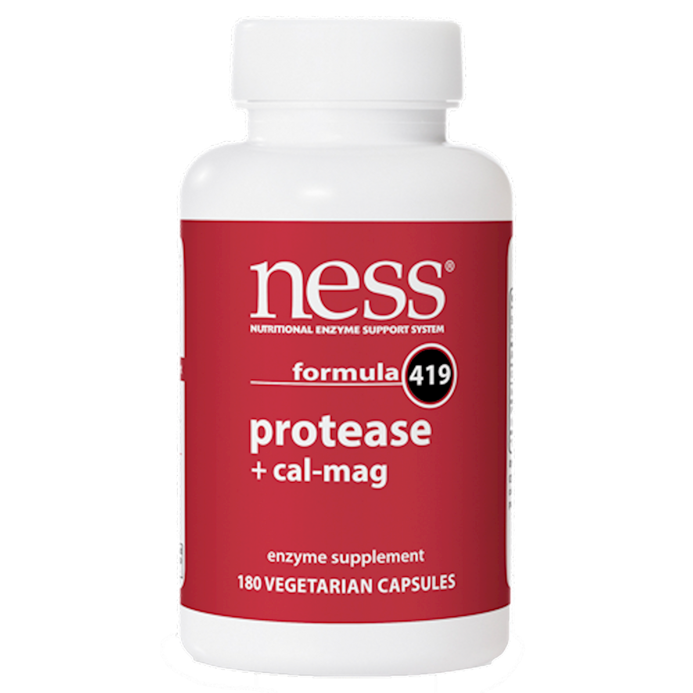 Protease + Cal-Mag formula 419 180 caps Curated Wellness