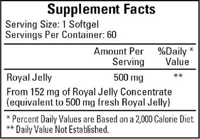 Her Majestys Royal Jelly 500 mg 60 g Curated Wellness