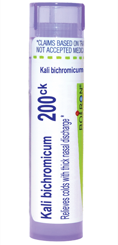Kali bichromicum 200CK 80 plts Curated Wellness