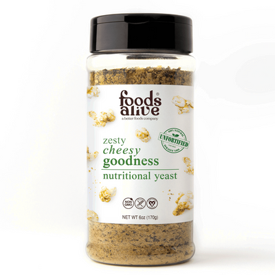 Zesty nutritional yeast blend  Curated Wellness