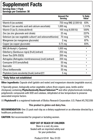 Immune Support Packs