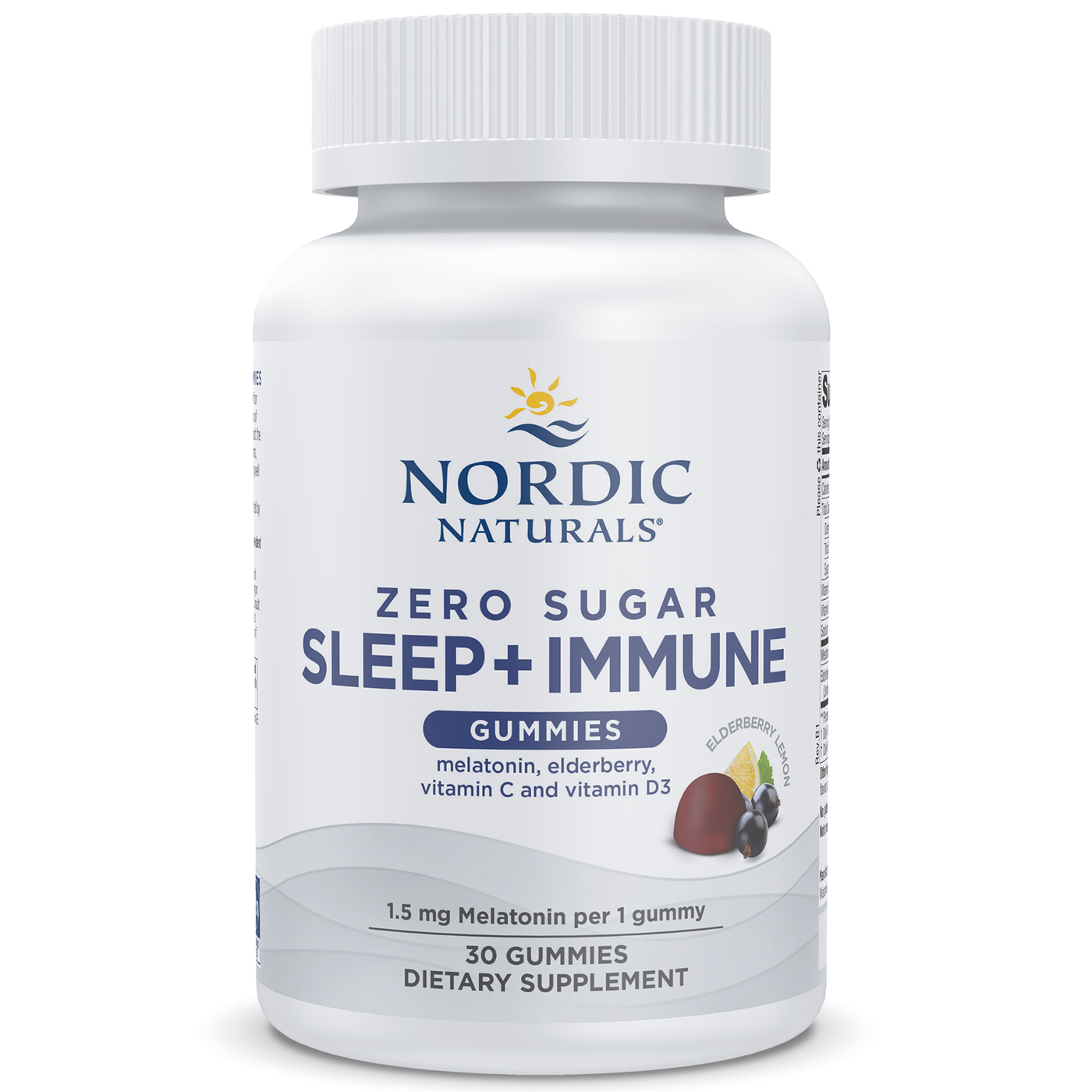 Zero Sugar Sleep+Immune 30 gummies Curated Wellness