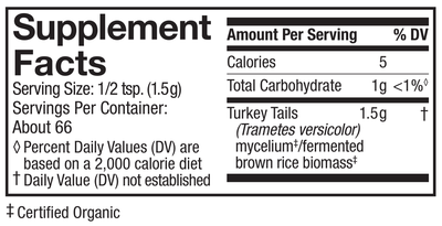 Turkey Tail Mush Mycelium ings Curated Wellness