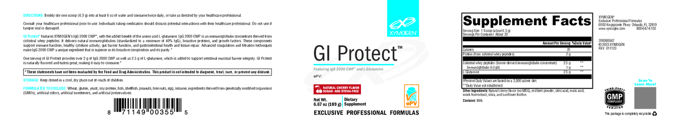 GI Protect - Cherry 189g Curated Wellness