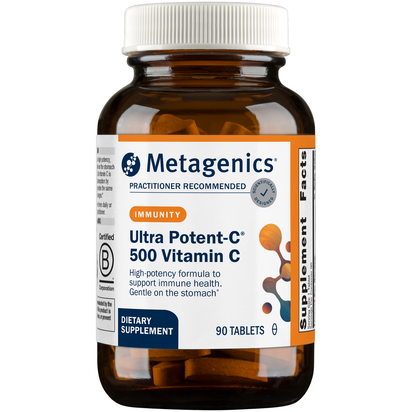 Ultra Potent-C® 500 Vitamin C 90t Curated Wellness