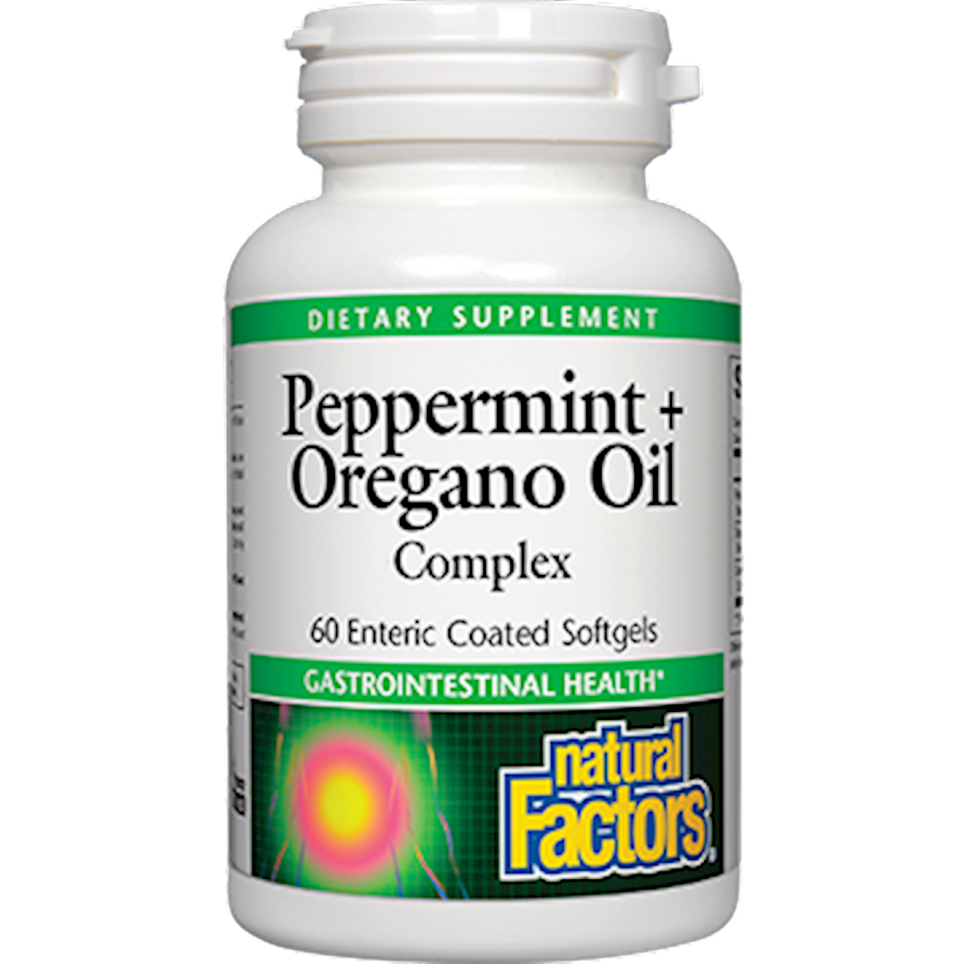 Peppermint & Oregano Oil 60 gels Curated Wellness