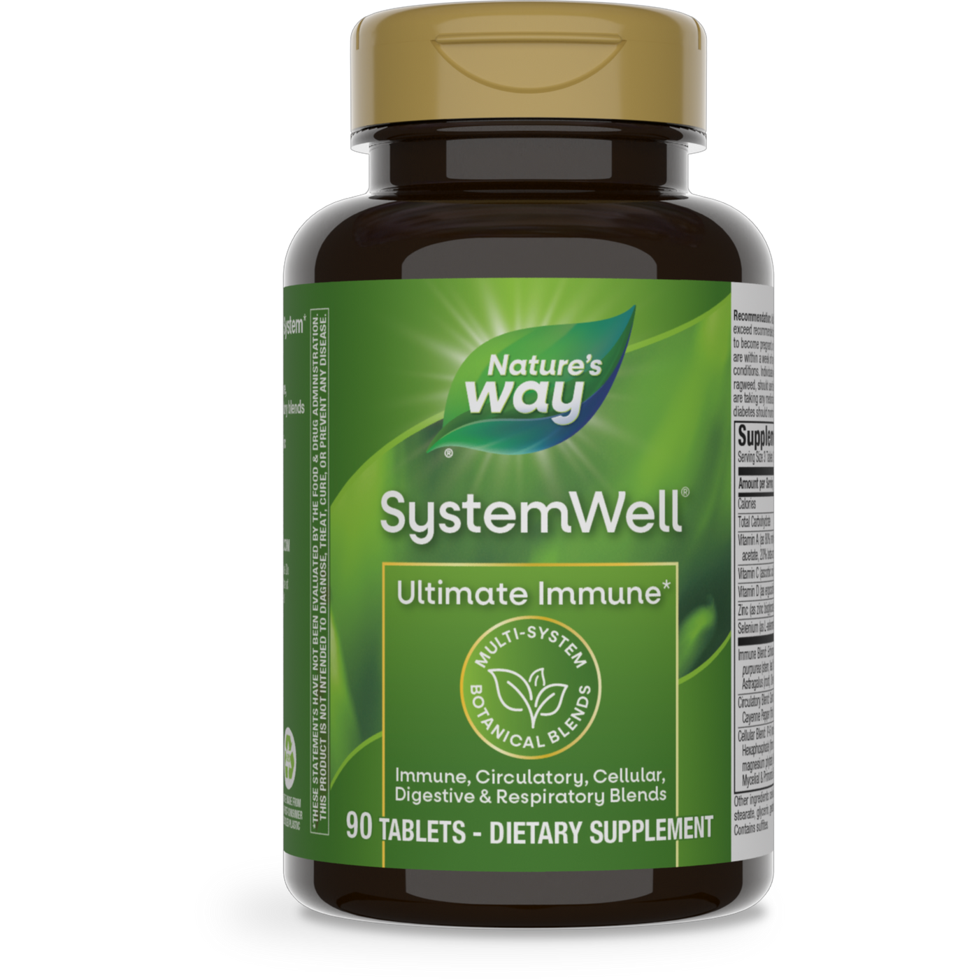 SystemWell Ultimate Immunity 90 tabs Curated Wellness