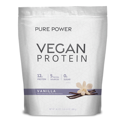 Vegan Protein Vanilla  Curated Wellness