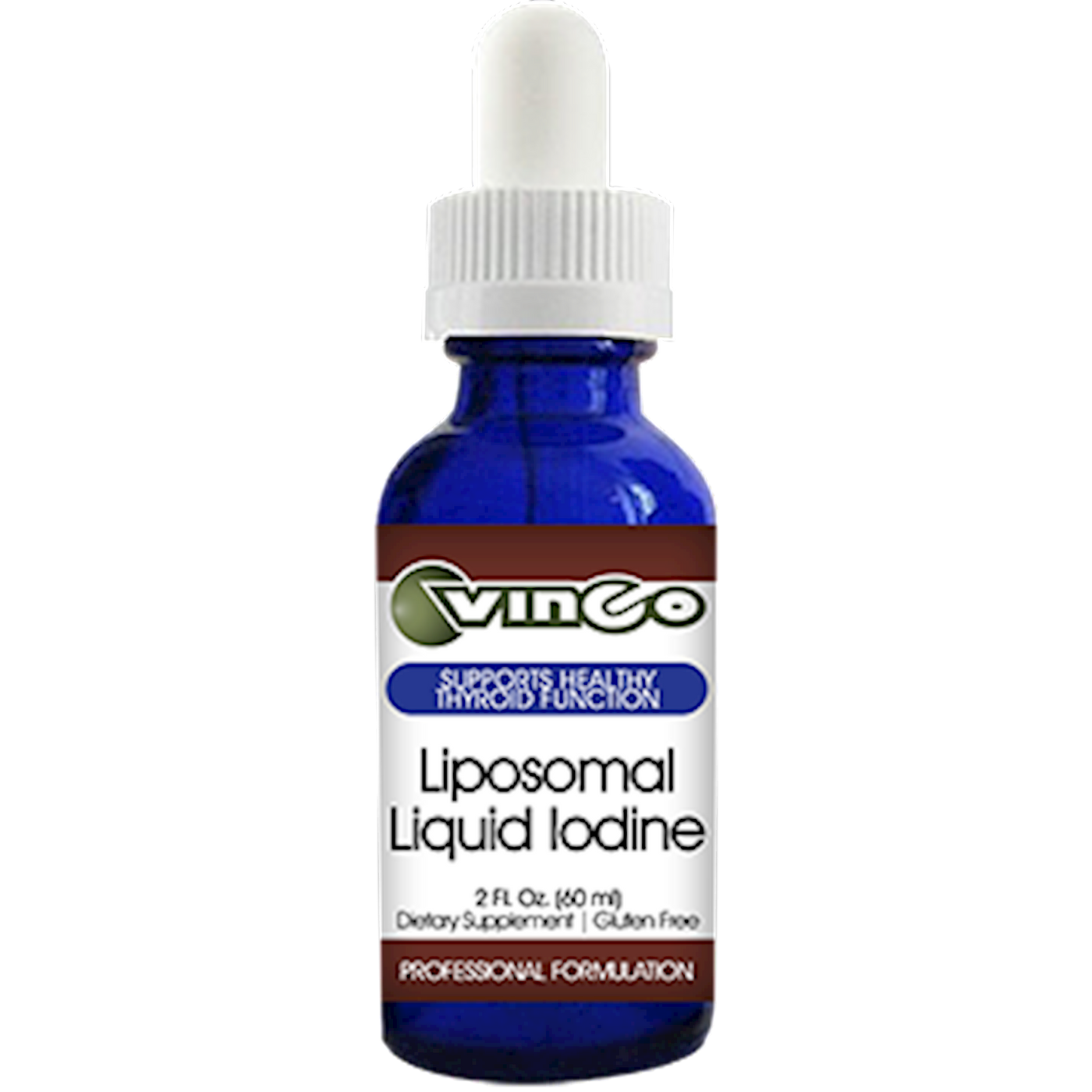 Liposomal Liquid Iodine 2 fl oz Curated Wellness