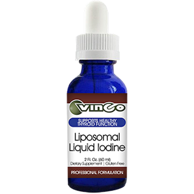 Liposomal Liquid Iodine 2 fl oz Curated Wellness