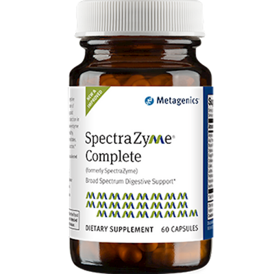 SpectraZyme Complete 60 Capsules Curated Wellness