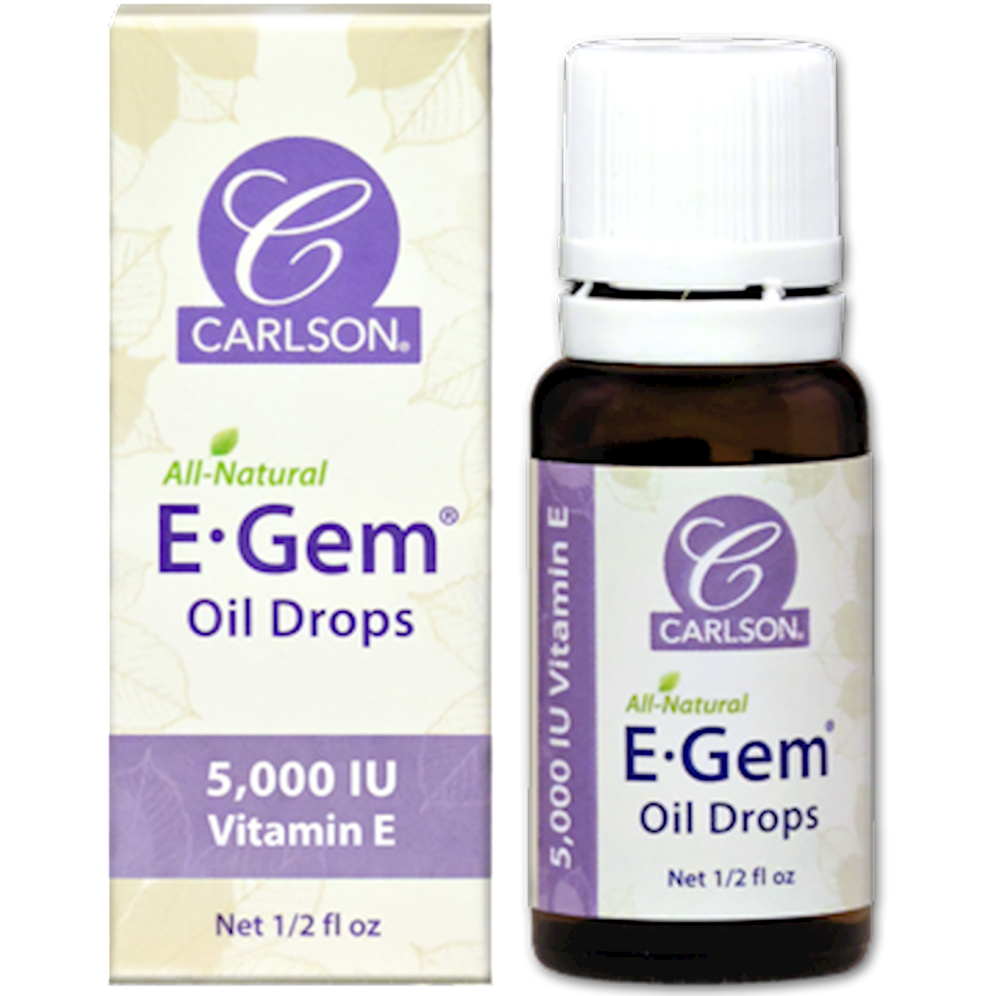 E-Gem Oil Drops 1/2 oz Curated Wellness