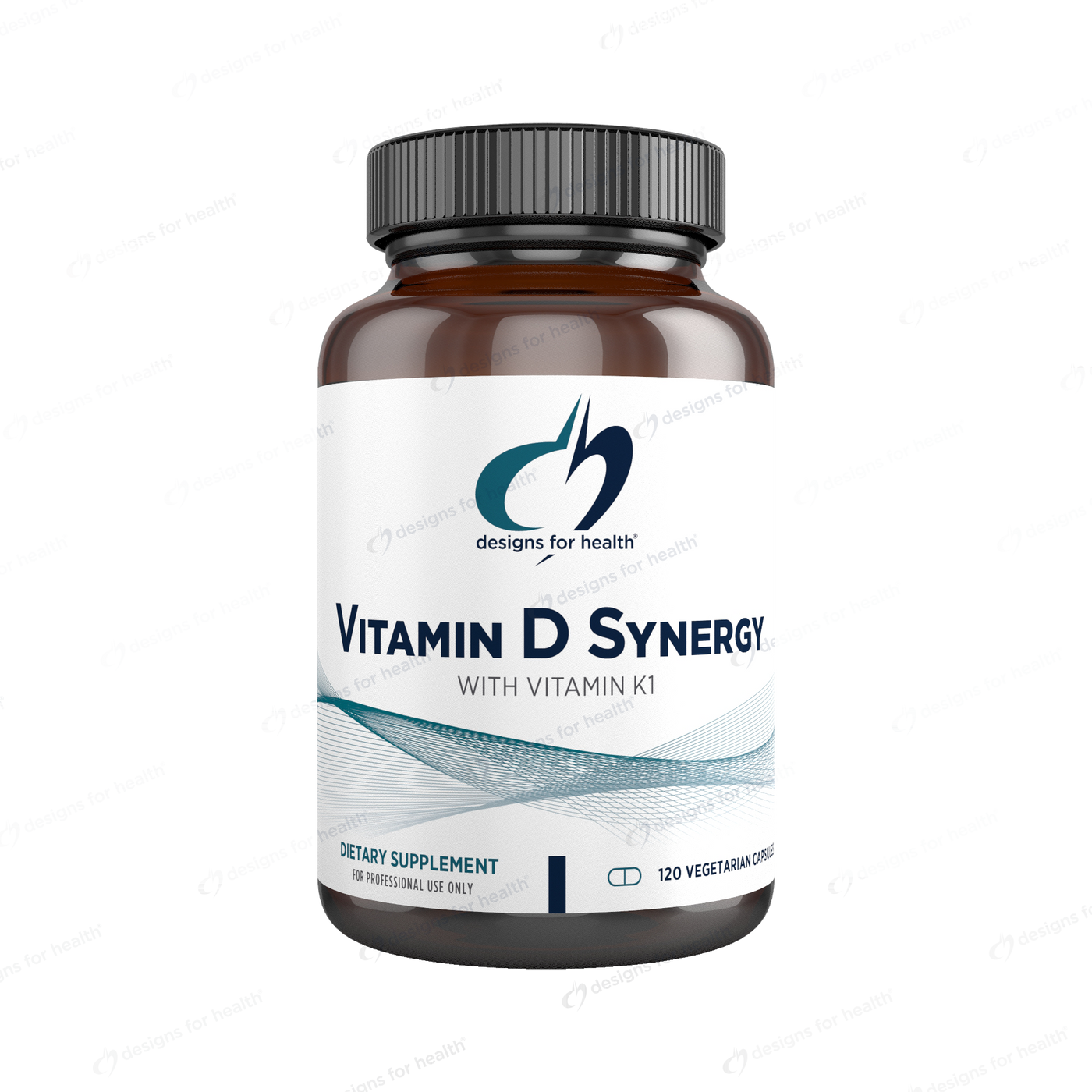 Vitamin D Synergy with Vit K1 120 vcaps Curated Wellness