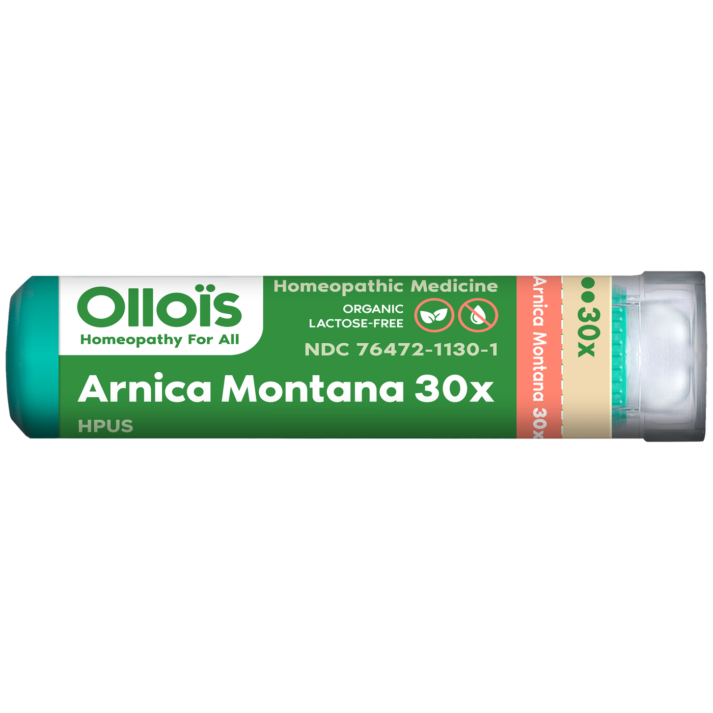 Arnica Montana 30X Pellets, 80ct Curated Wellness